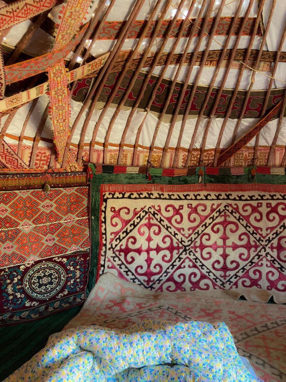 Authentic Uzbek Yurt Camp Eco-Friendly Nurota Exterior foto