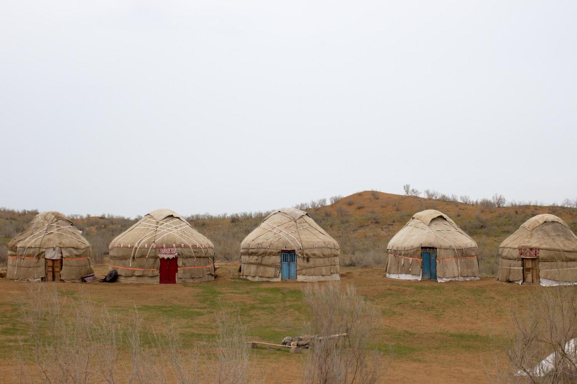 Authentic Uzbek Yurt Camp Eco-Friendly Nurota Exterior foto