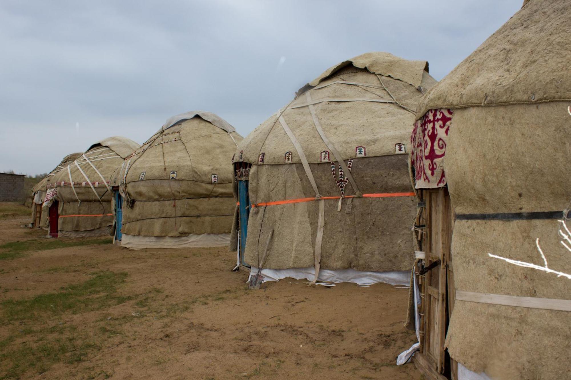 Authentic Uzbek Yurt Camp Eco-Friendly Nurota Exterior foto