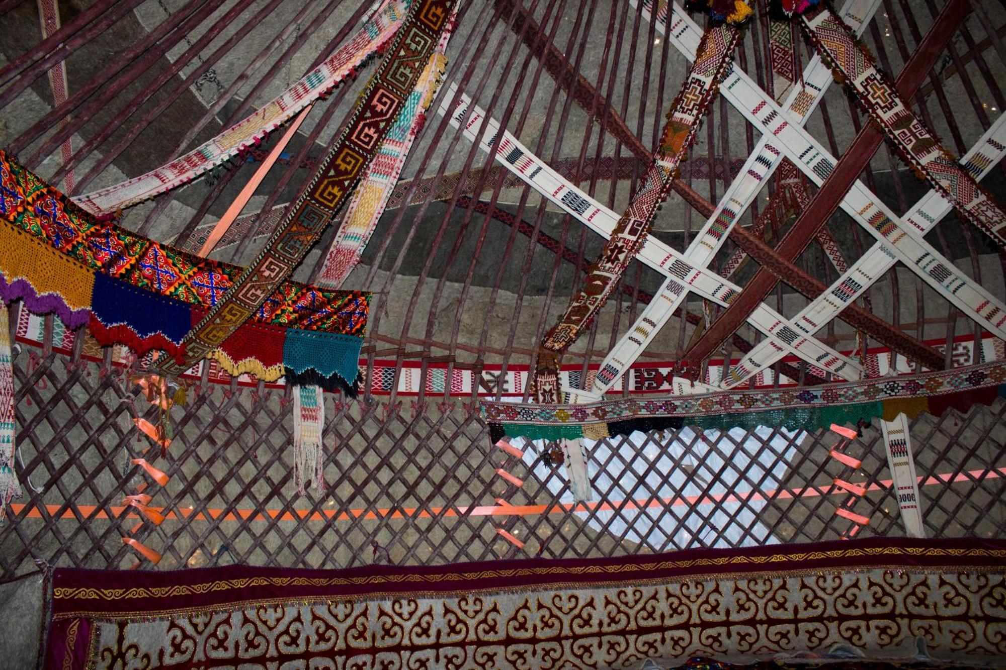 Authentic Uzbek Yurt Camp Eco-Friendly Nurota Exterior foto