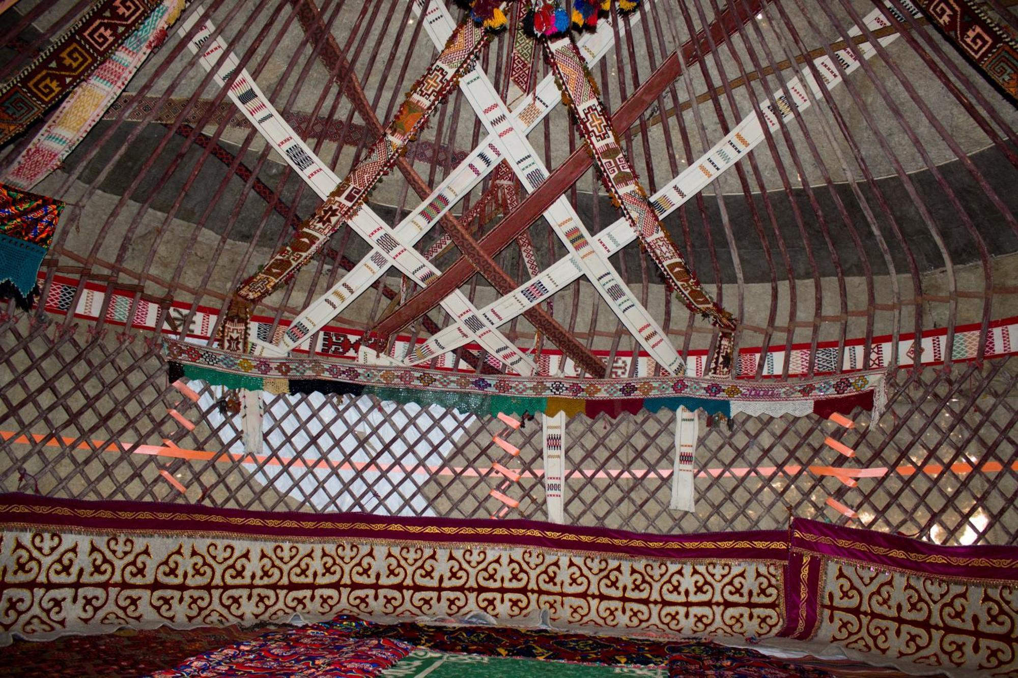 Authentic Uzbek Yurt Camp Eco-Friendly Nurota Exterior foto