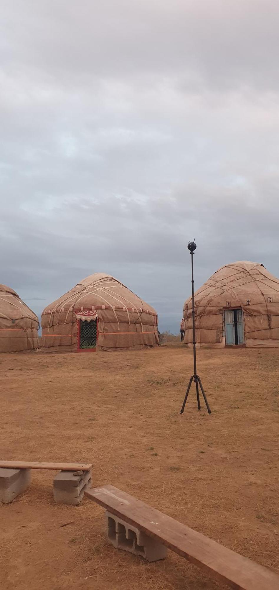 Authentic Uzbek Yurt Camp Eco-Friendly Nurota Exterior foto