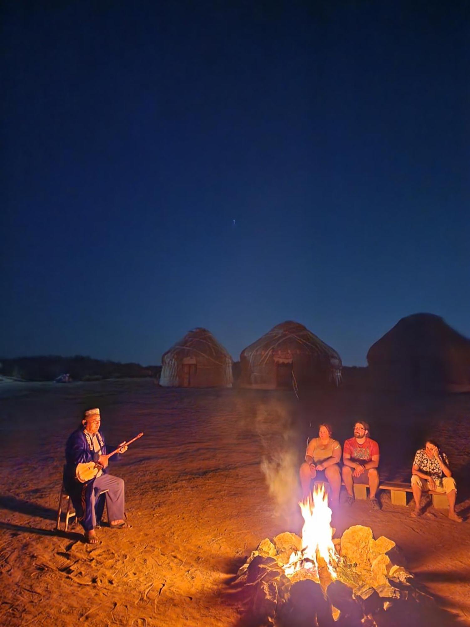 Authentic Uzbek Yurt Camp Eco-Friendly Nurota Exterior foto