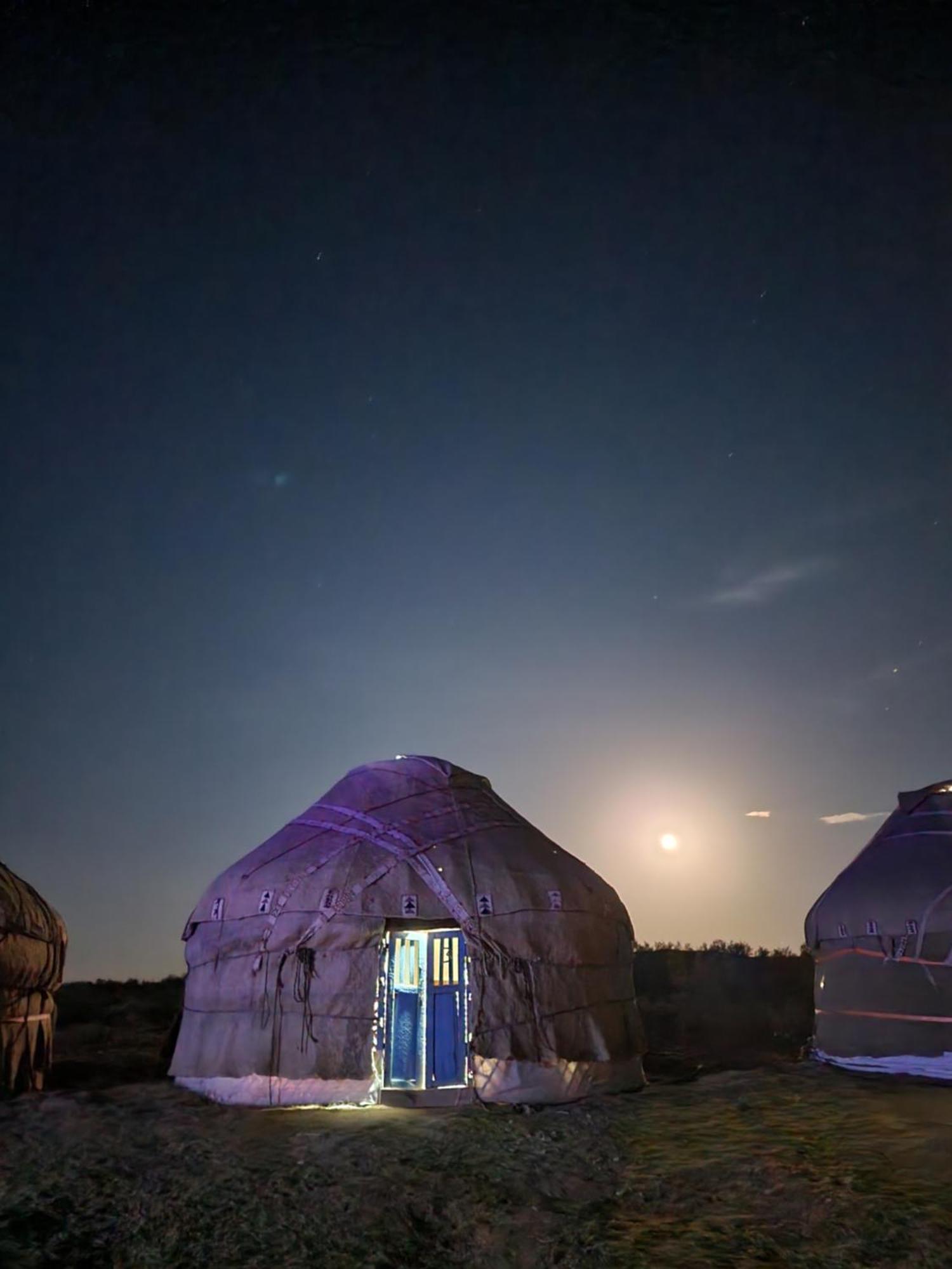 Authentic Uzbek Yurt Camp Eco-Friendly Nurota Exterior foto