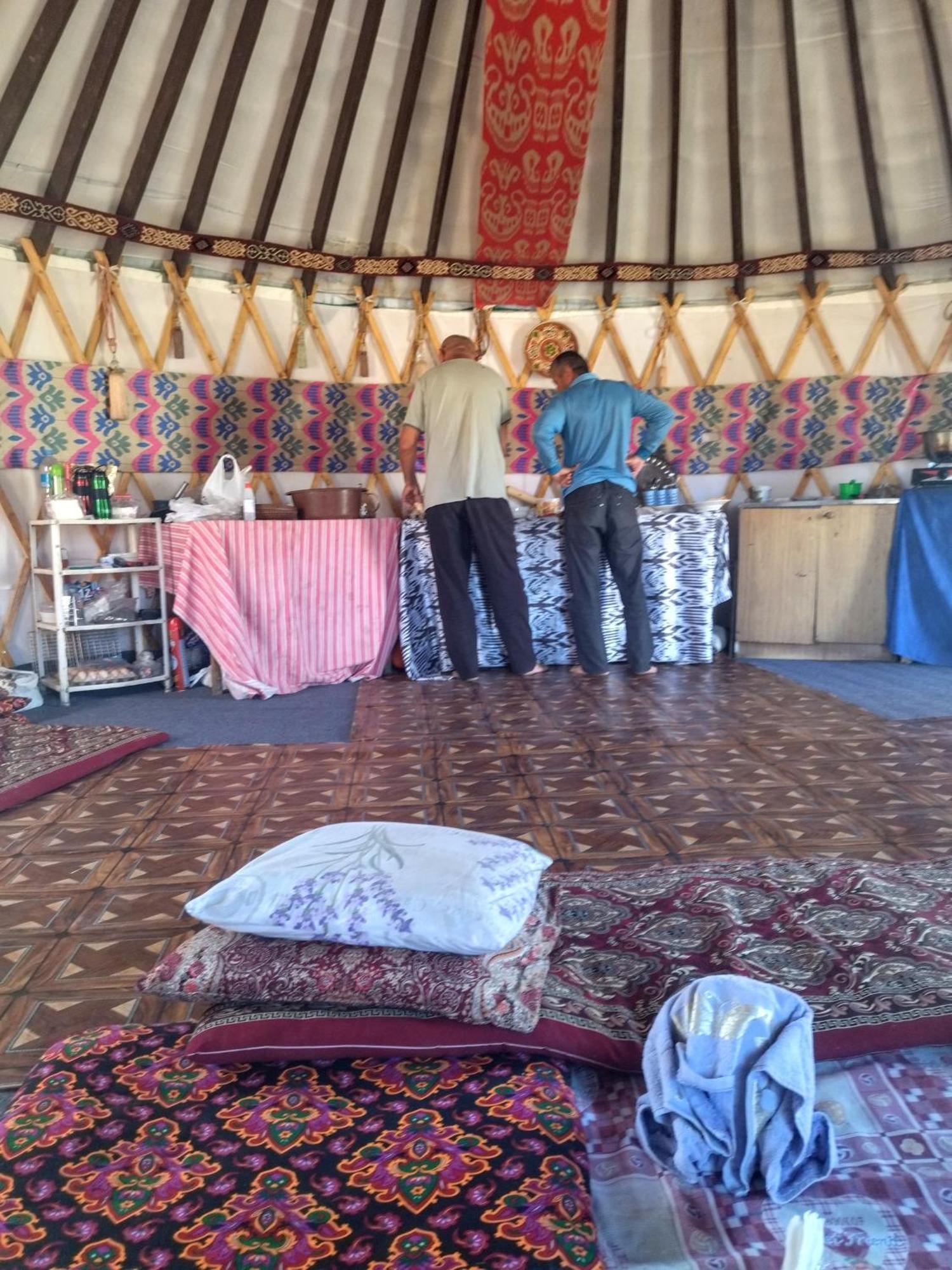 Authentic Uzbek Yurt Camp Eco-Friendly Nurota Exterior foto